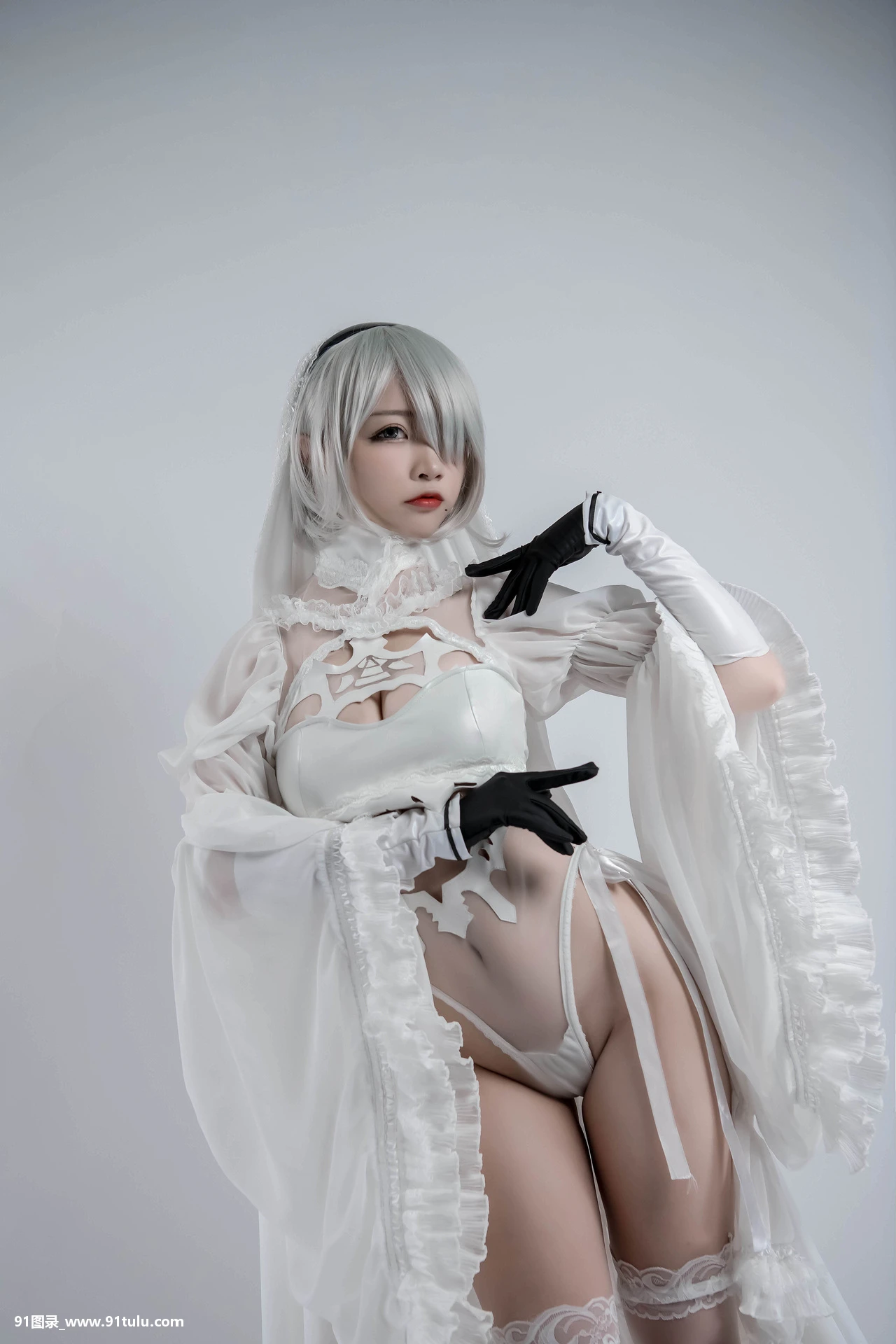 Cosplay [二佐nisa] 2b同人花嫁 [26P][かれい 写真 無料]